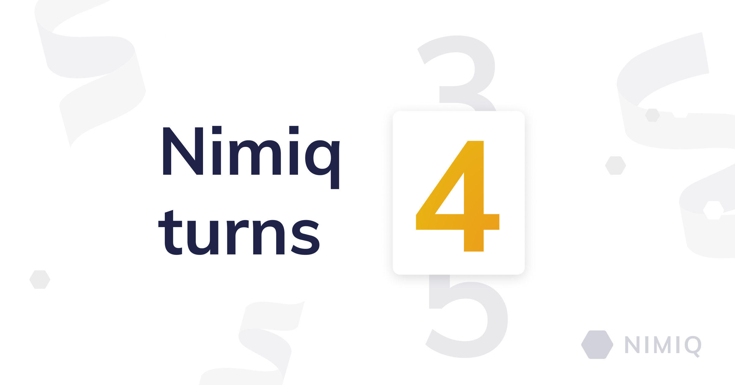 Happy 4th Birthday Nimiq!