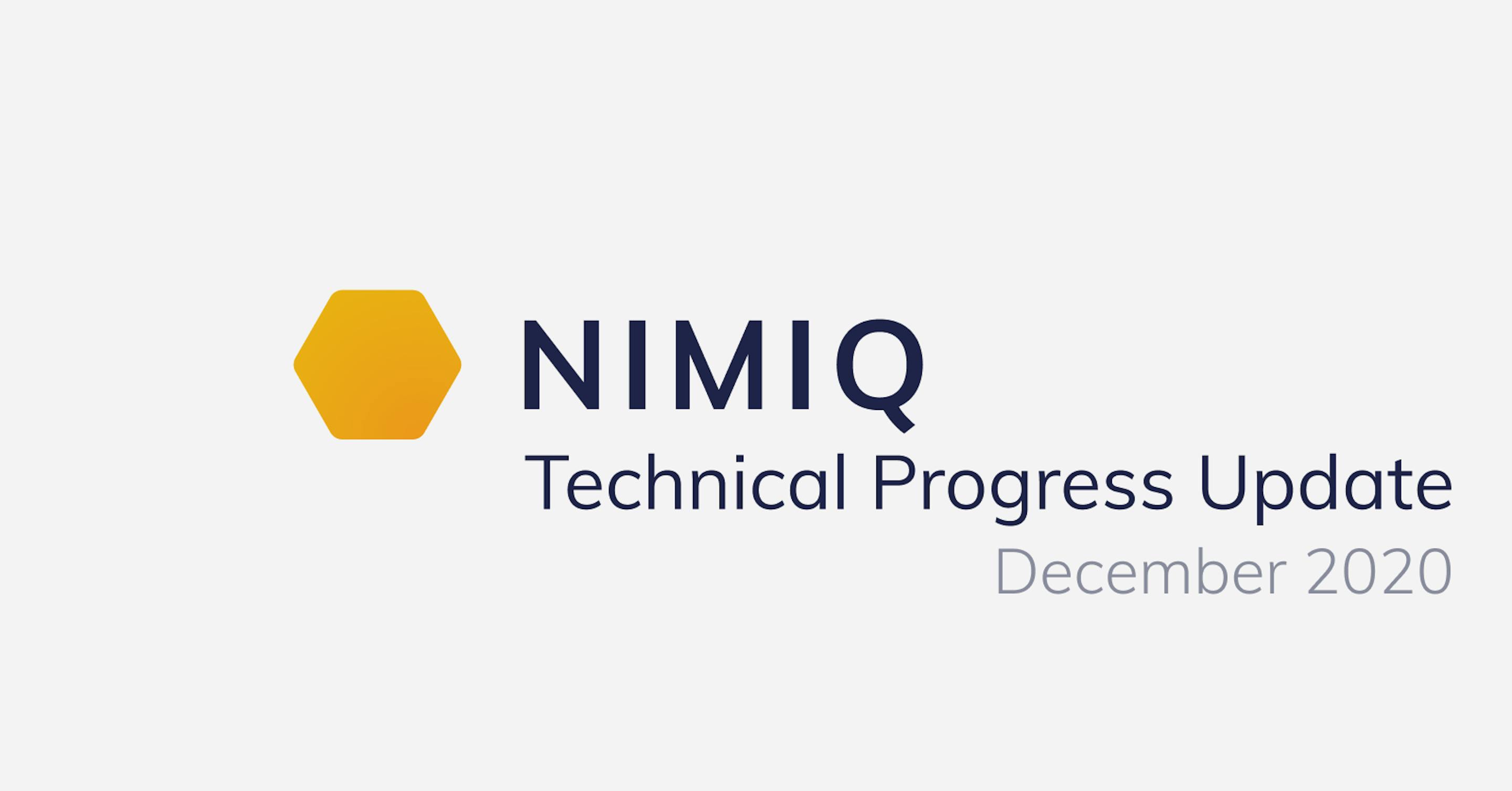 Technical Progress Update