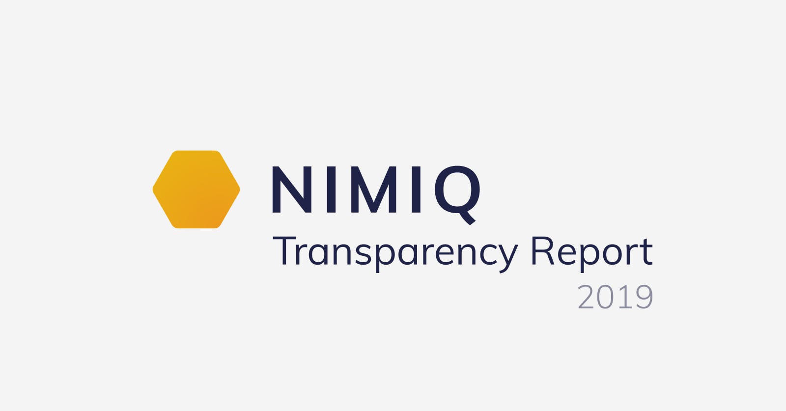 Transparency Report
