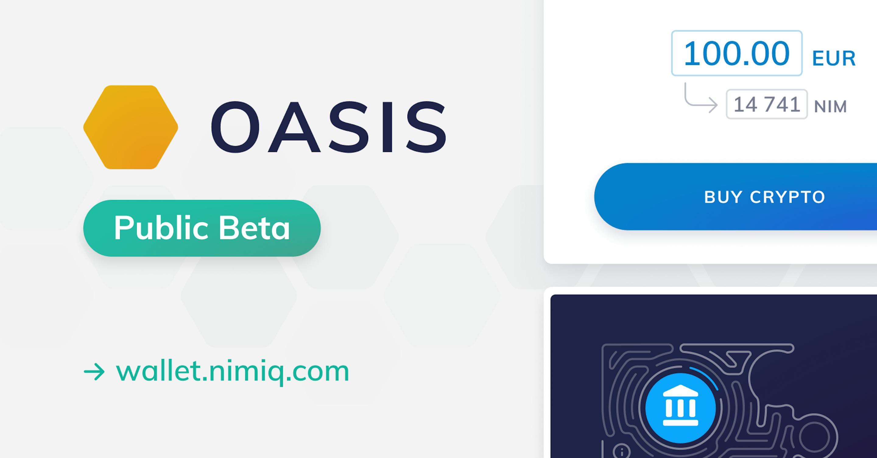 Nimiq OASIS Public Beta