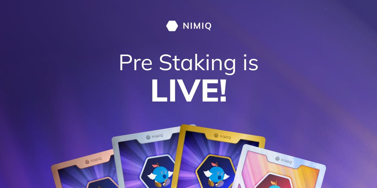 Nimiq Pre-Staking is Live: Join now for a chance at 200 Million NIM in rewards!