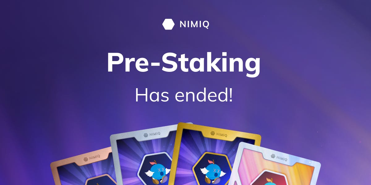 Nimiq Pre-Staking Campaign Is Now Closed - Proof of Stake is coming on Nov 19!