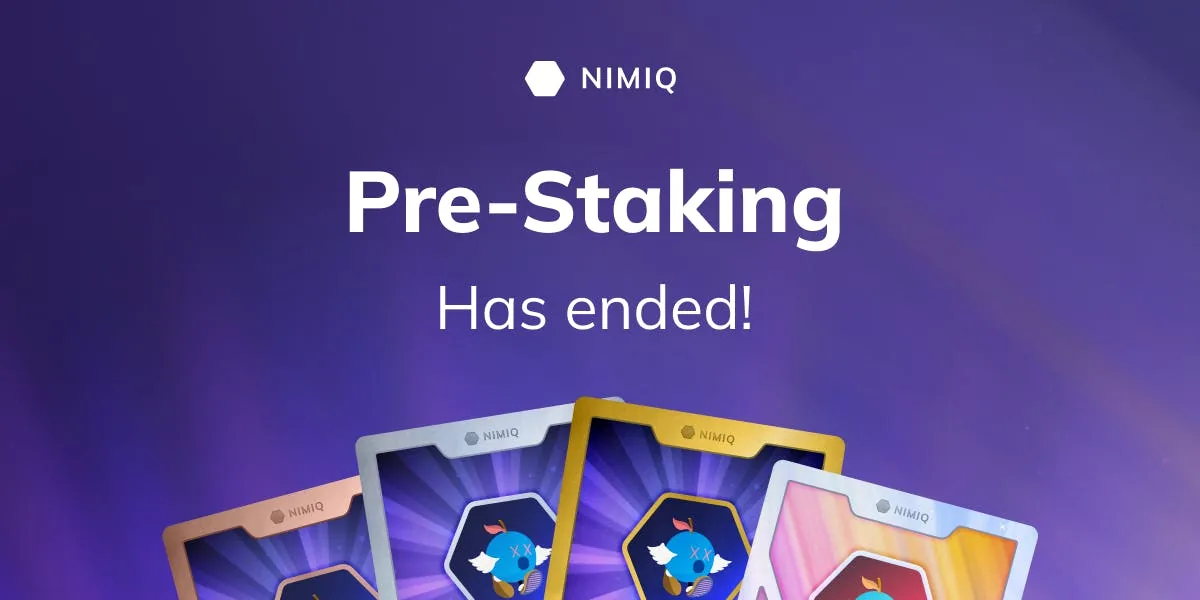 Nimiq Pre-Staking Campaign Is Now Closed - Proof of Stake is coming on Nov 19!