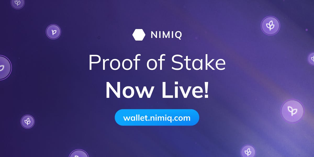 Nimiq Proof of Stake is Now Live!