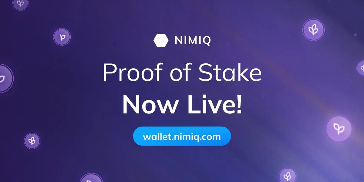 Nimiq Proof of Stake is Now Live!