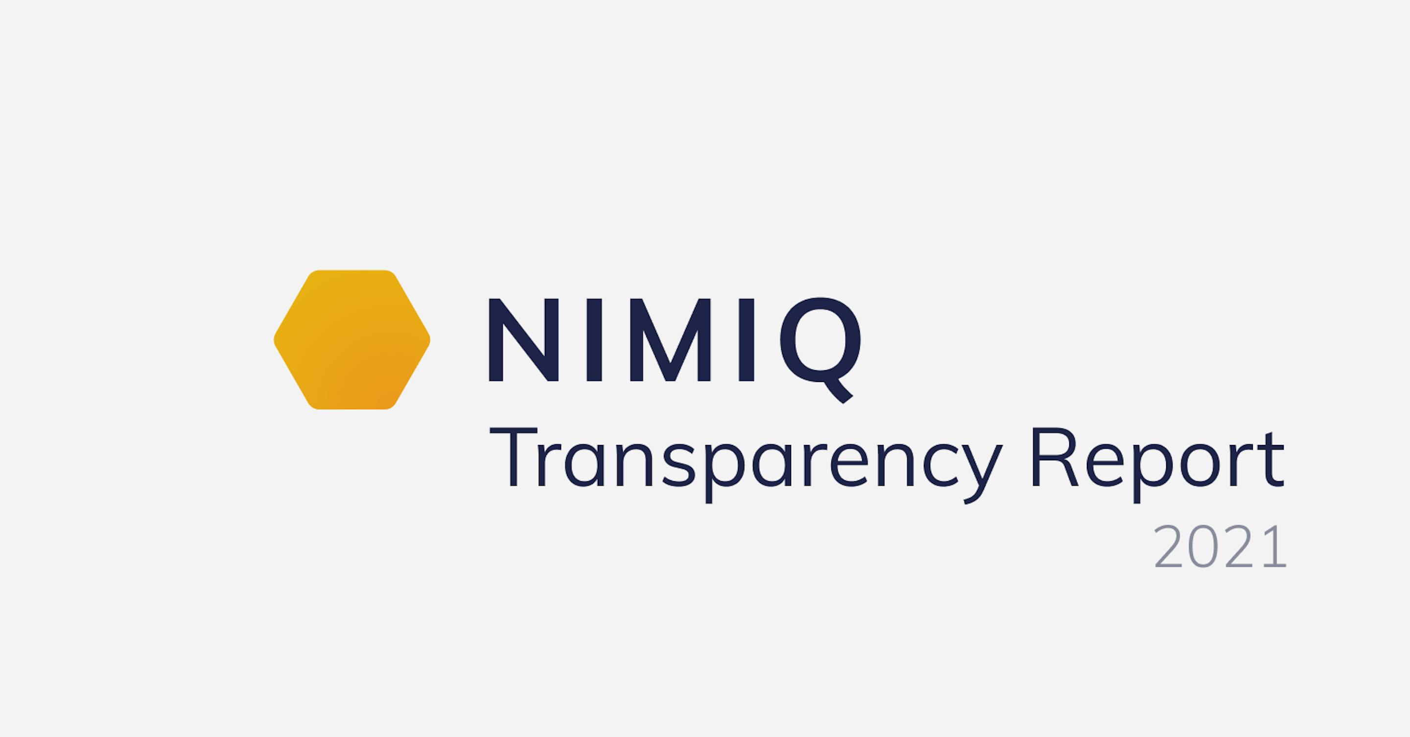 Transparency Report