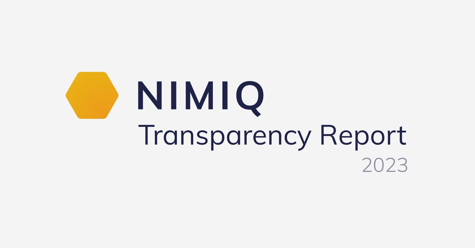 Transparency Report 2023