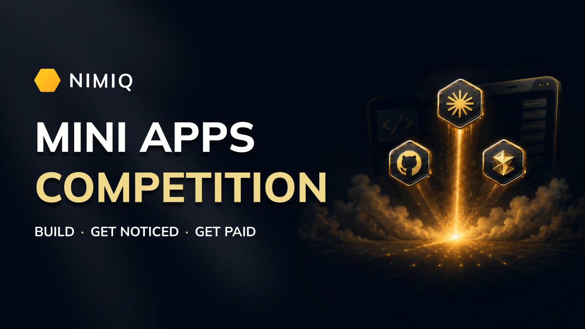 The Nimiq Mini Apps Competition Registration is Open