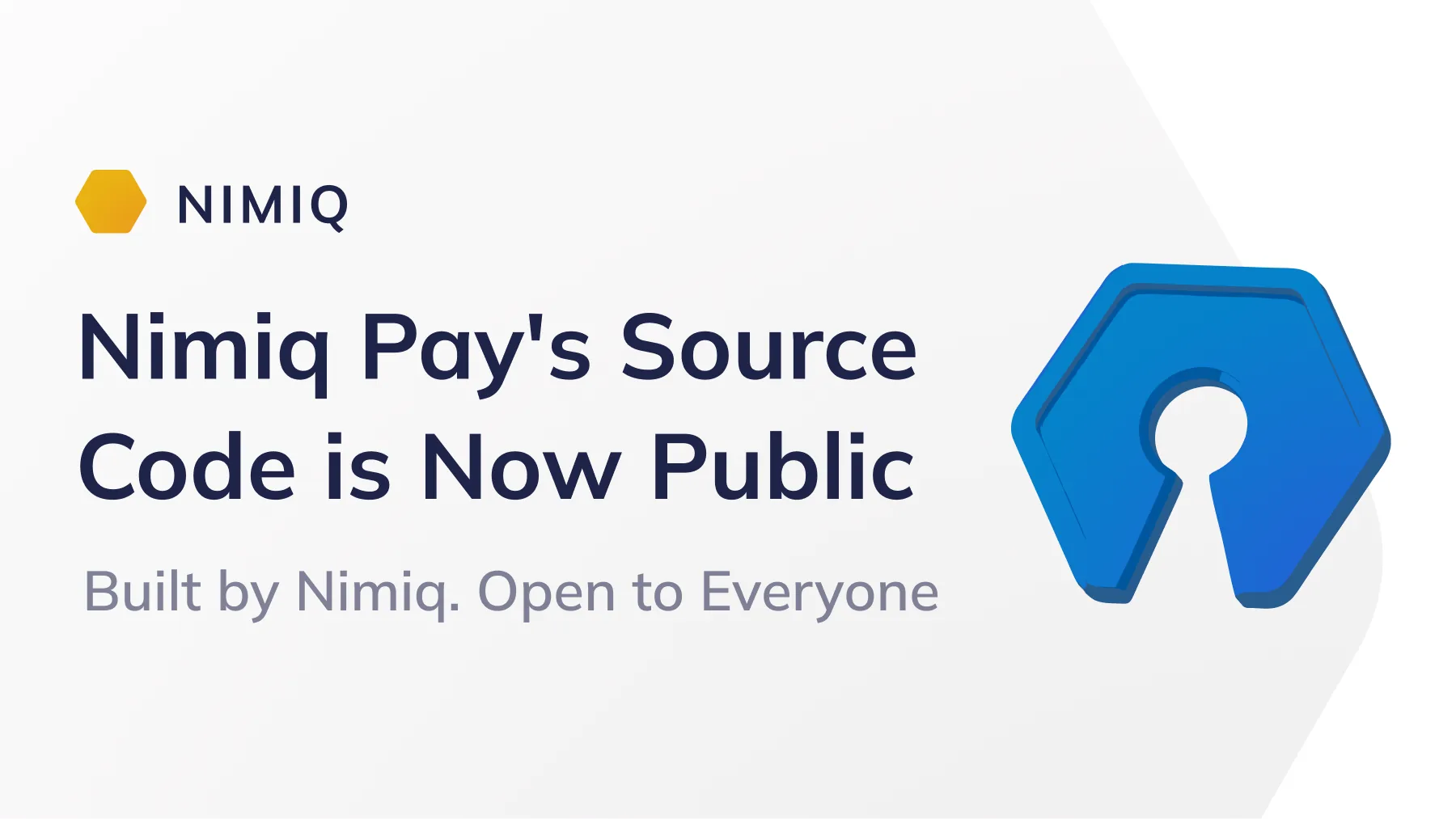 Nimiq Pay's Source Code is Now Public
